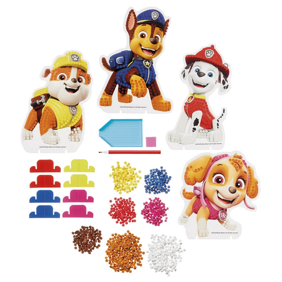 Kreatives Diamant-Malset Paw Patrol, Puppy Patrol, Totum