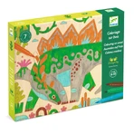 Dinosaurs wood painting workshop, Djeco