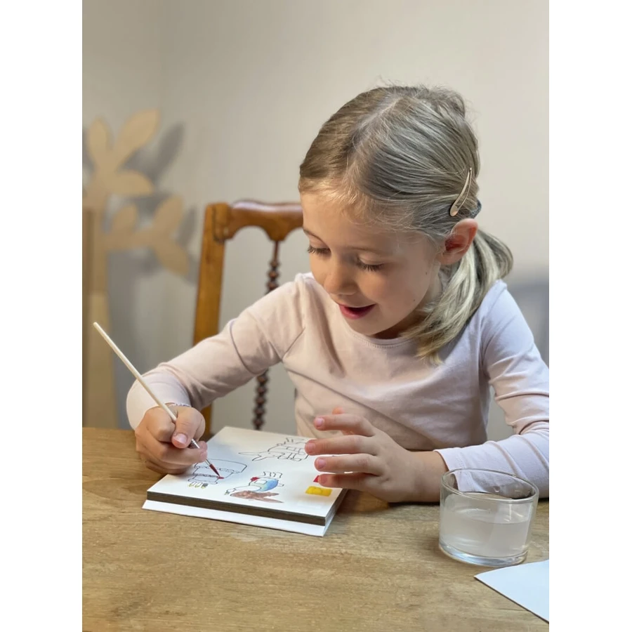 Jeu créatif Aimants à colorier avec de l'aquarelle, Egmont Toys
