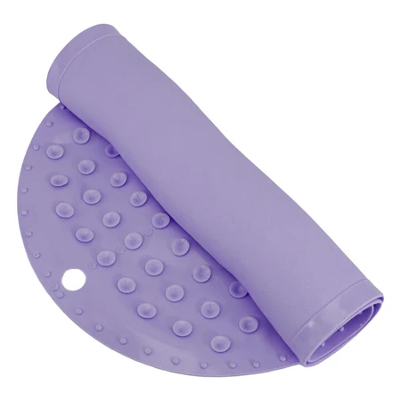 Alfombrilla de baño antideslizante - morada