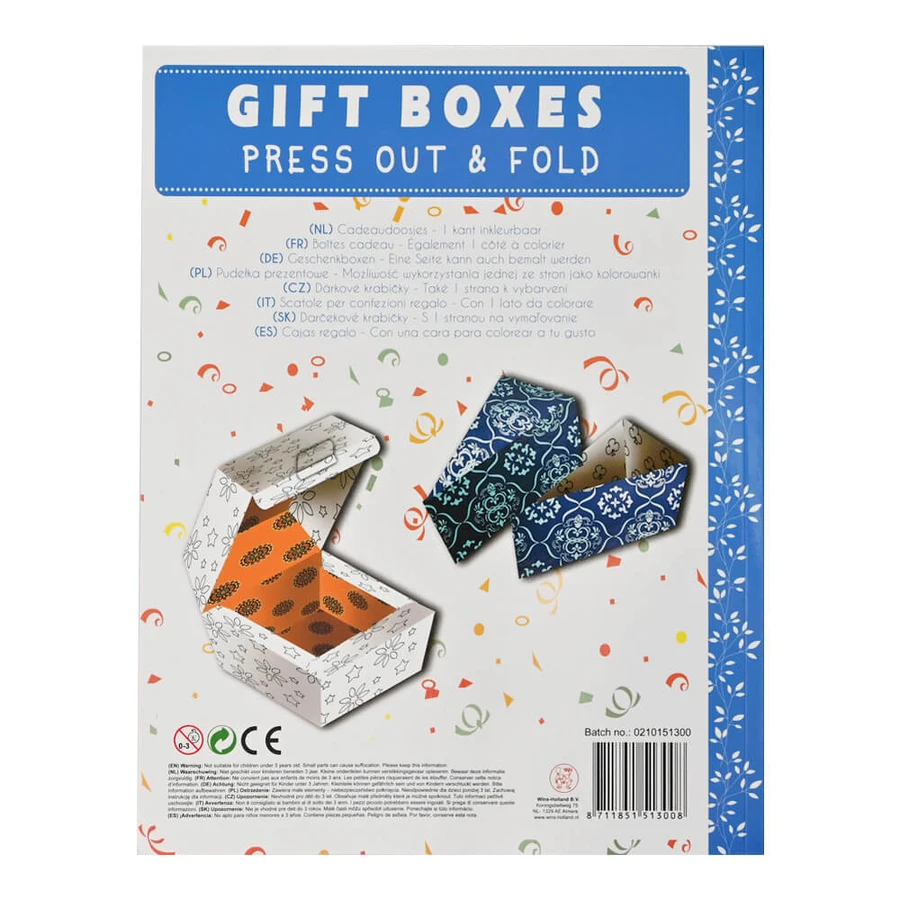 Caja regalo DIY modelo 2