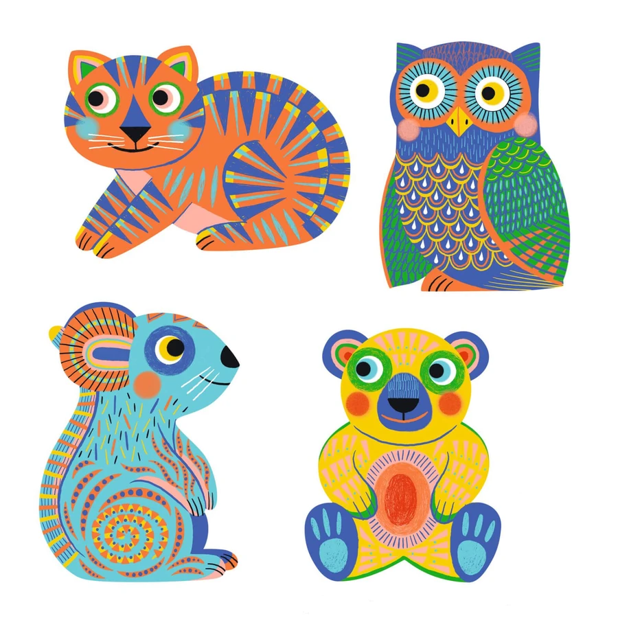 Djeco Wasser-Mal-Set, Animalo-Ma