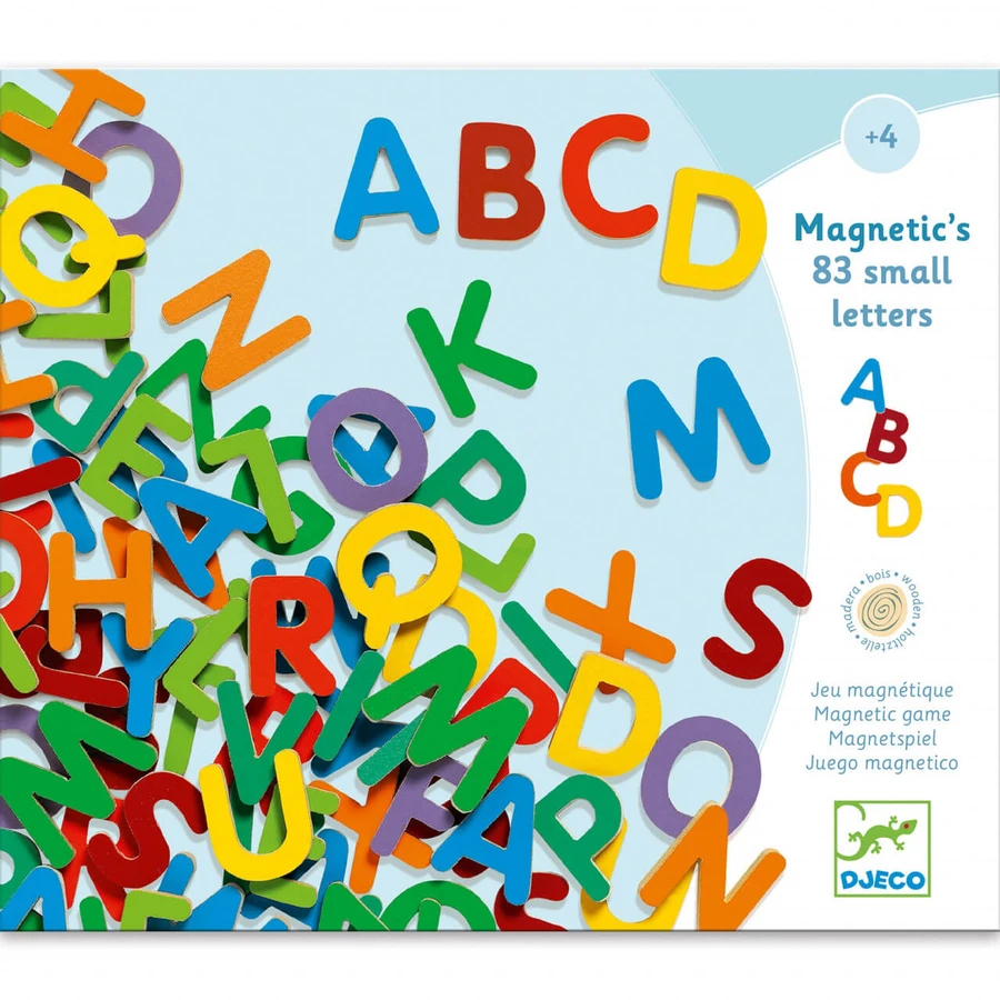 83 Lettres magnétiques pour enfants - Djeco