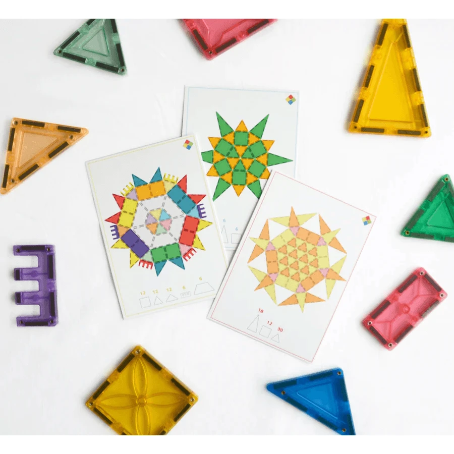 Set carduri Mandala pentru seturile magnetice de constructie