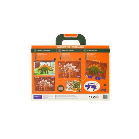 Joc magnetic educativ -Stegosaurus