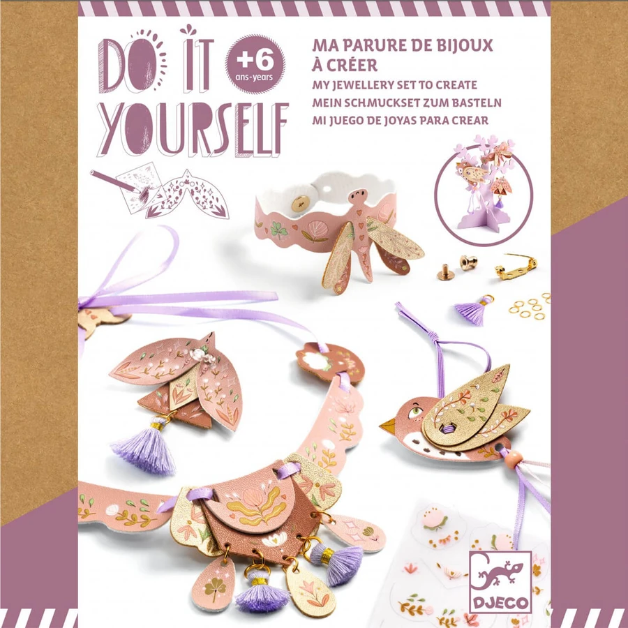 Set de bijoux DIY Miss Rosefinch, Djeco