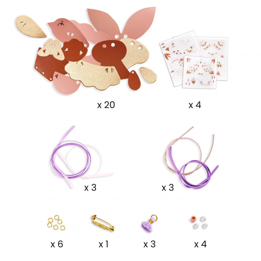 Set de bijoux DIY Miss Rosefinch, Djeco