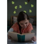 Phosphorescent wall decorations - Unicorns