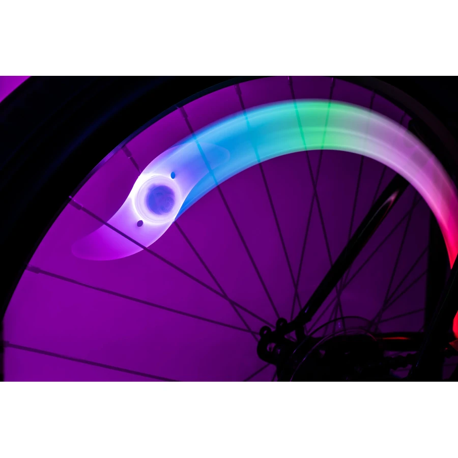 RBG clip-on farbiges LED-Licht für Spoke, SpokeBrightz
