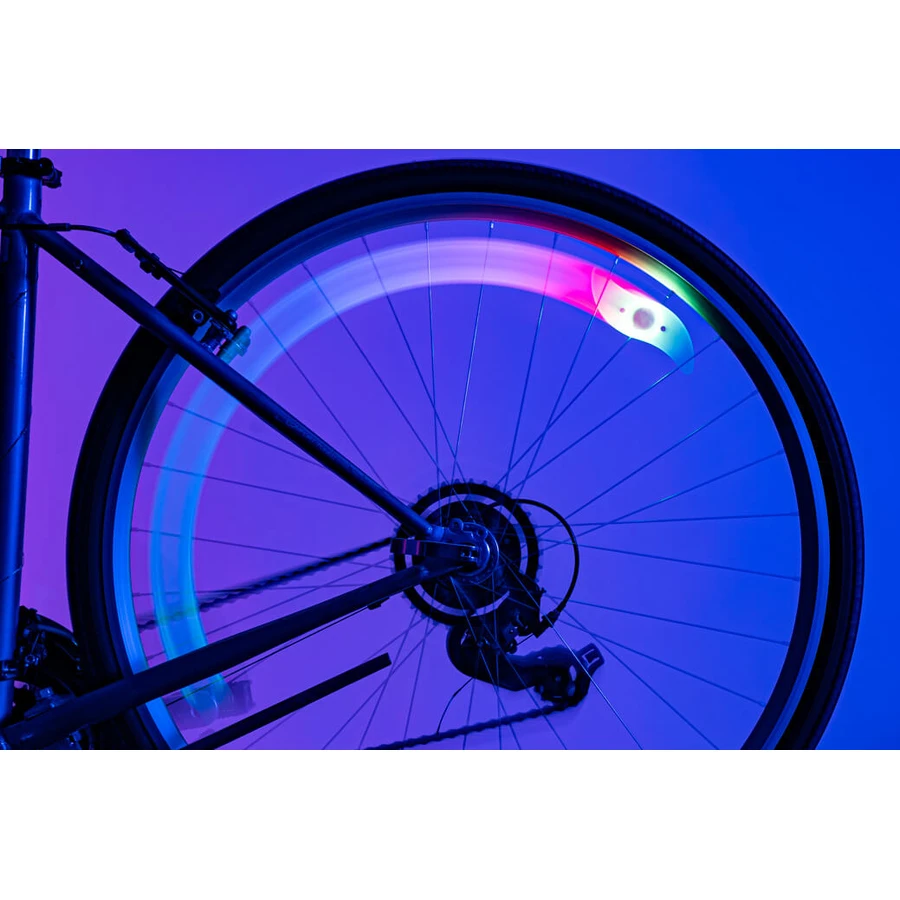 RBG clip-on farbiges LED-Licht für Spoke, SpokeBrightz