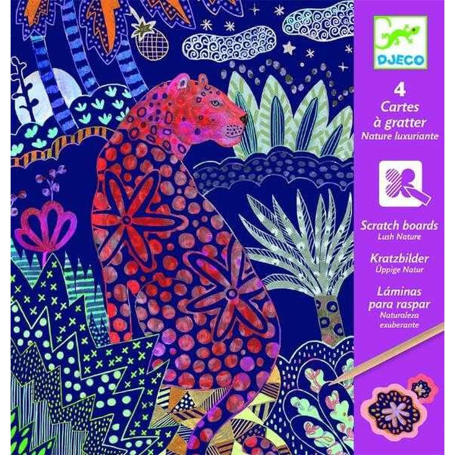 Creative nature scraping game