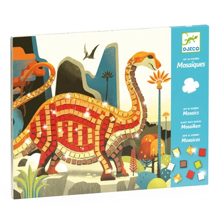 Mosaico de dinosaurios Djeco