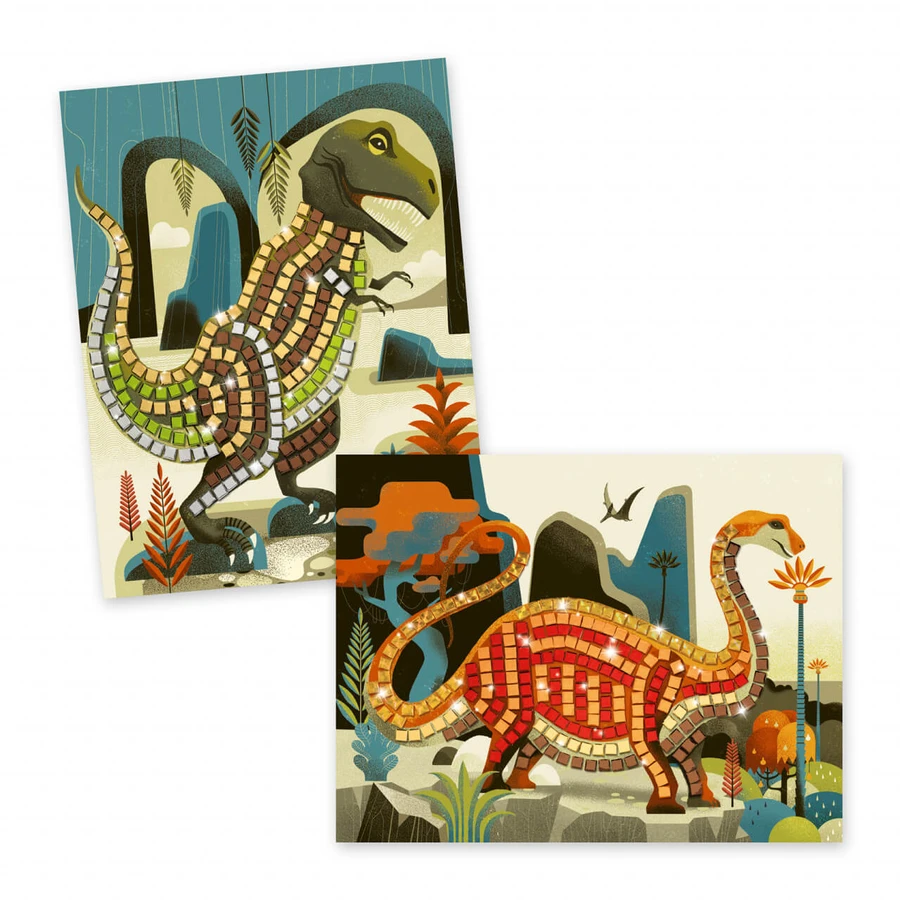 Mosaico de dinosaurios Djeco