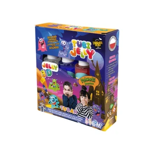SET JELLY TUBES (Modelliergel) mit 3 Farben - MONSTRI
