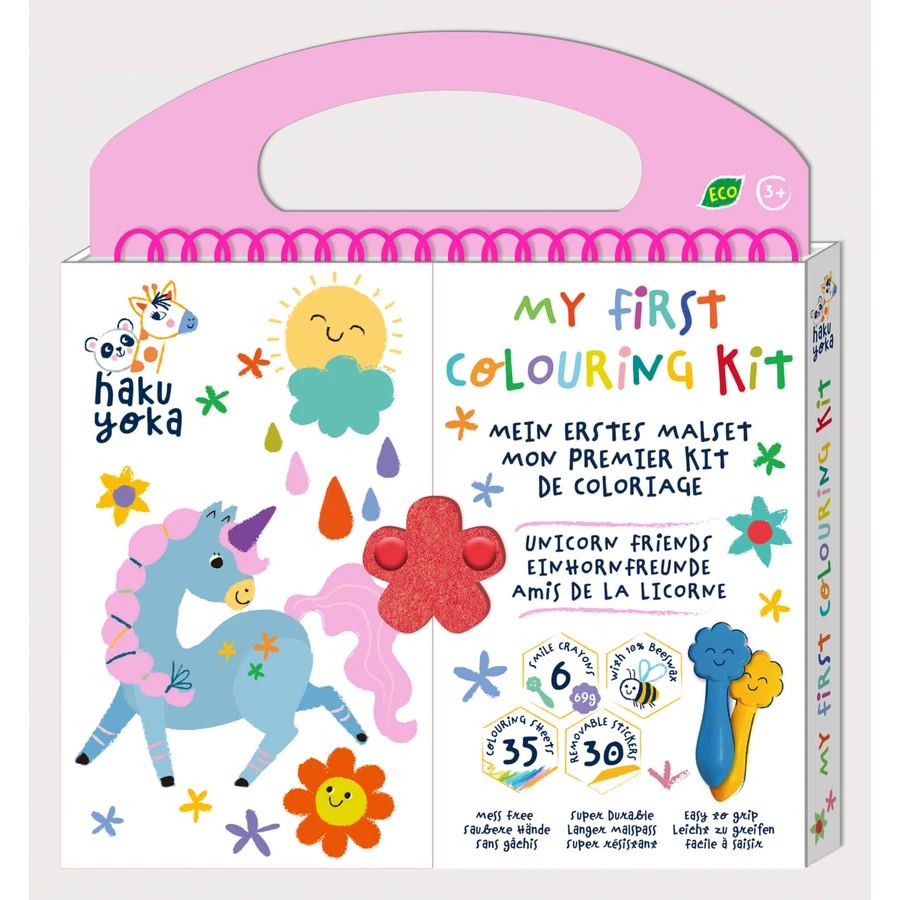 Mi primer kit de dibujo - Unicorn Friends, Haku Yoka, portátil
