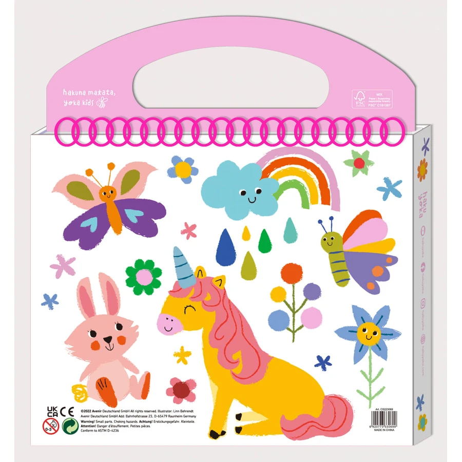 Mi primer kit de dibujo - Unicorn Friends, Haku Yoka, portátil
