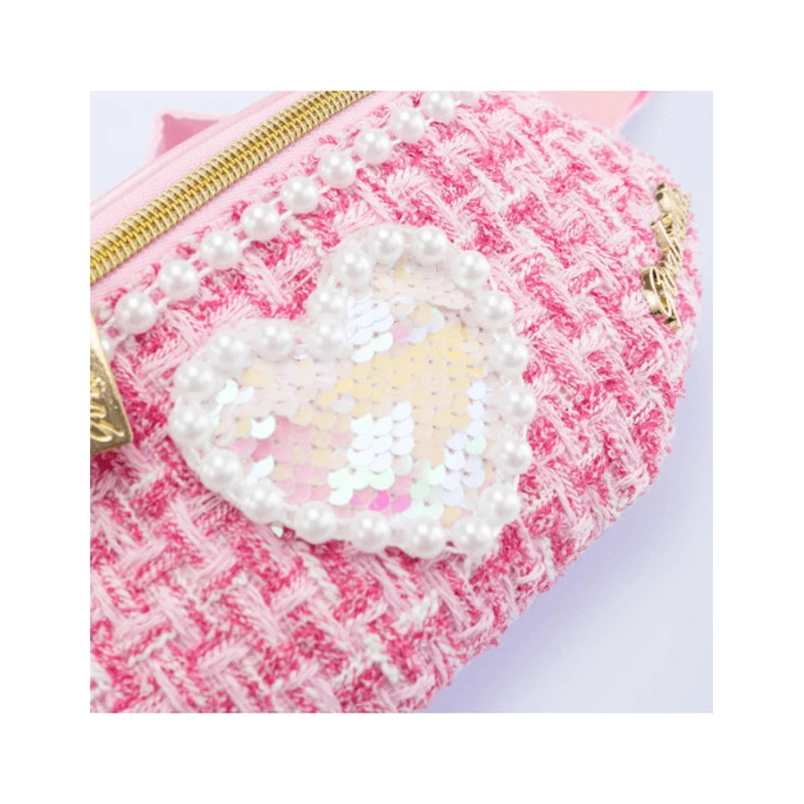 Tweedowa torebka Girabrilla Tweed Handbag - tweedowa torebka z odwracalnymi cekinami: ceny i cechy