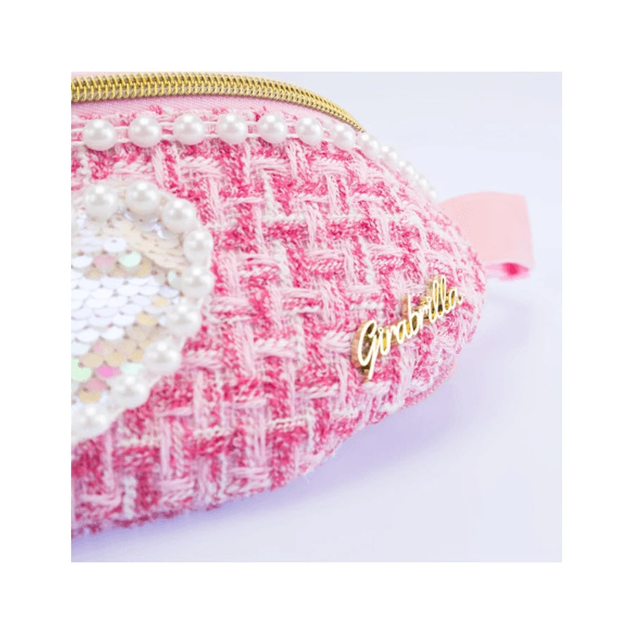 Tweedowa torebka Girabrilla Tweed Handbag - tweedowa torebka z odwracalnymi cekinami: ceny i cechy