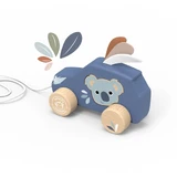 Drewniany samochód do ciągnięcia Speedy Monkey