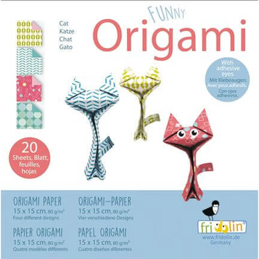 Koty origami, Fridolin: ceny i cechy