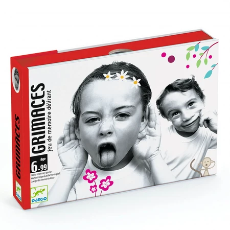 Beobachtungs- und Gedächtnisspiel Grimase Djeco
