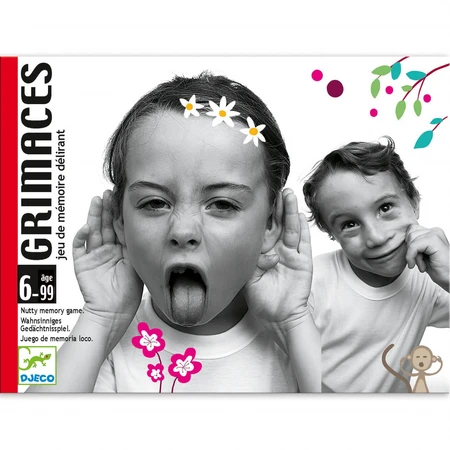Beobachtungs- und Gedächtnisspiel Grimase Djeco
