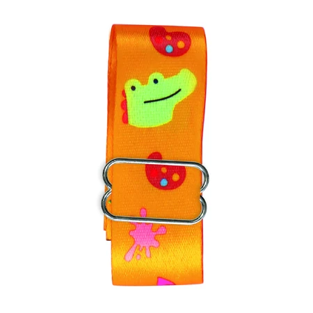 Bretea Fashion ajustabila pentru accesorii - Crocodil artistic