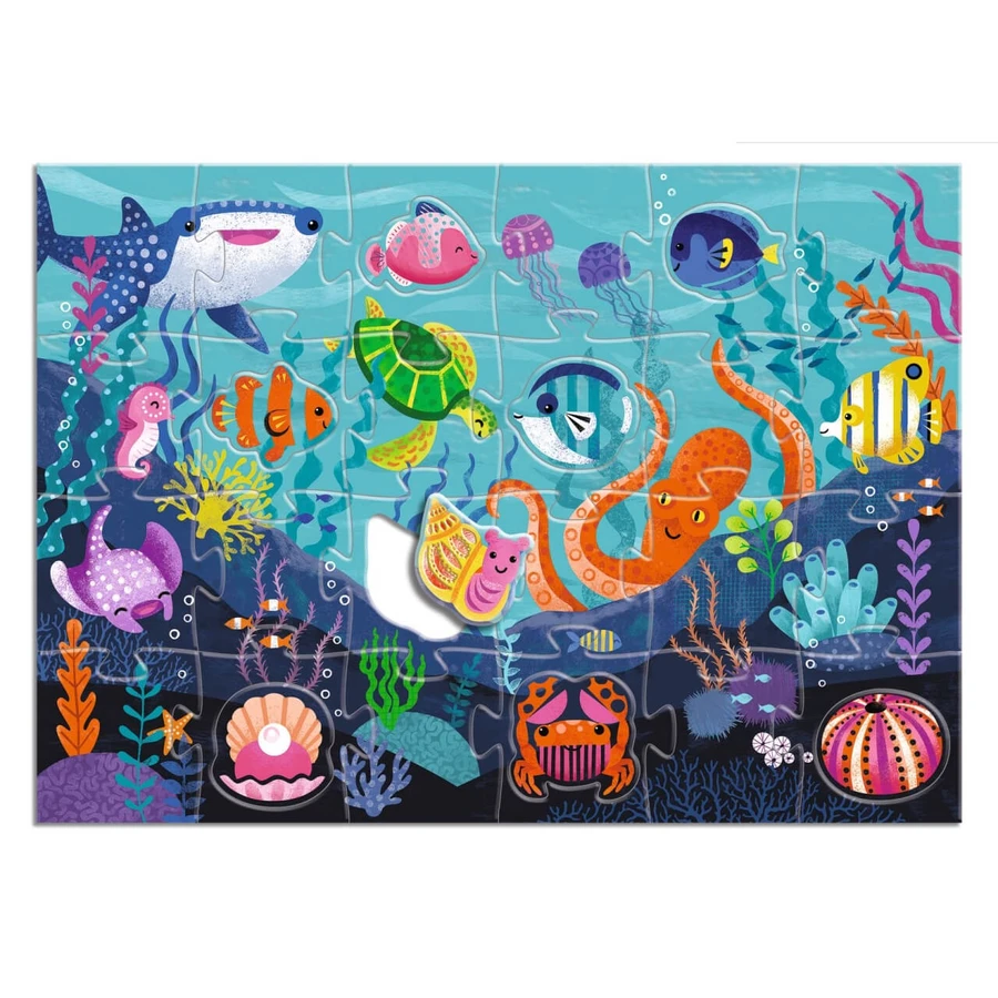 Puzzle géant Sea Adventures, Djeco