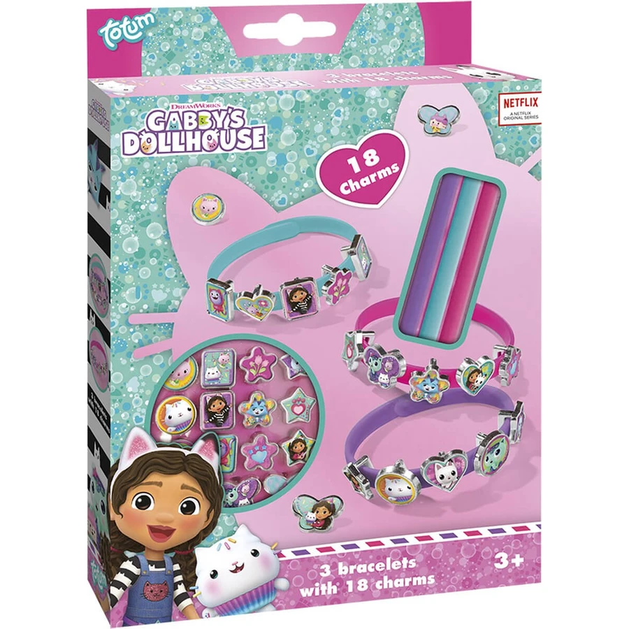 Set di braccialetti creativi fai da te della Casa delle bambole di Gabby
