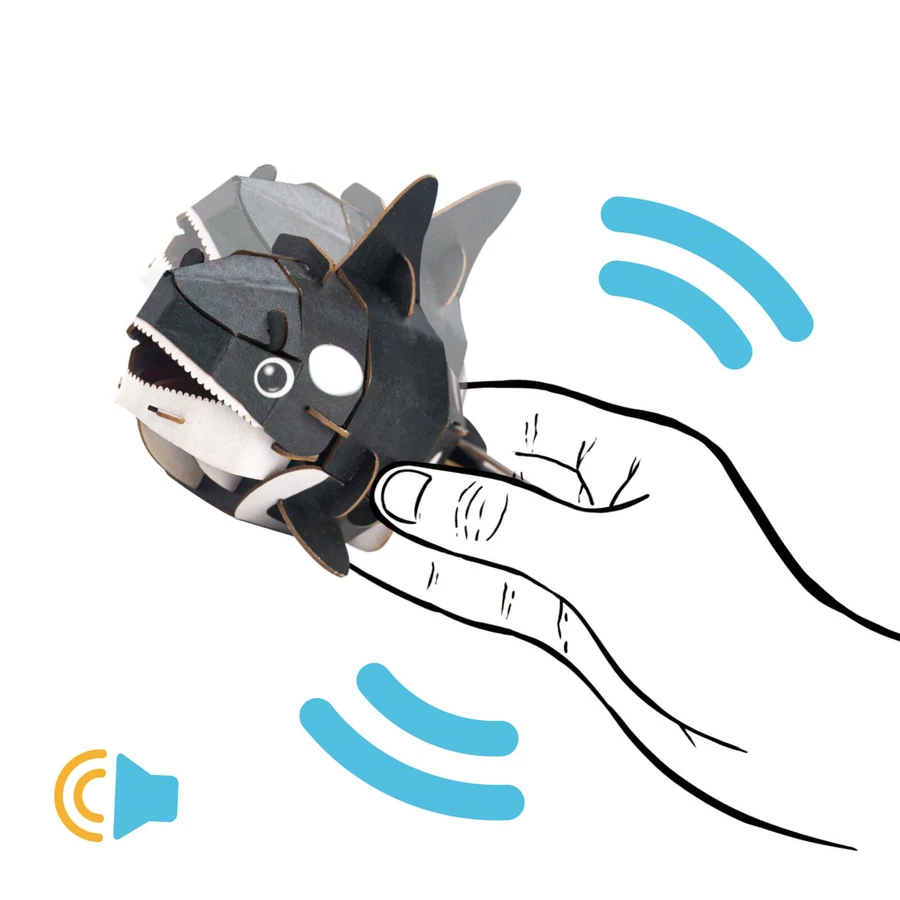 Puzzle sonore 3D - Orca, Build 'n' Sound