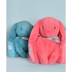 Konijnen Doudou® - pluche knuffel, 25 cm, turquoise