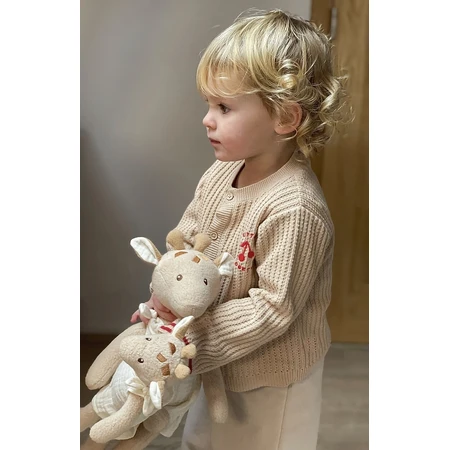 Kleine giraffe Leoni in biologisch katoen, Egmont Toys
