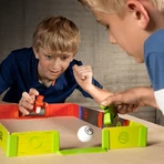 Foosbots - Wedstrijdset met stadion- en voetbalrobots