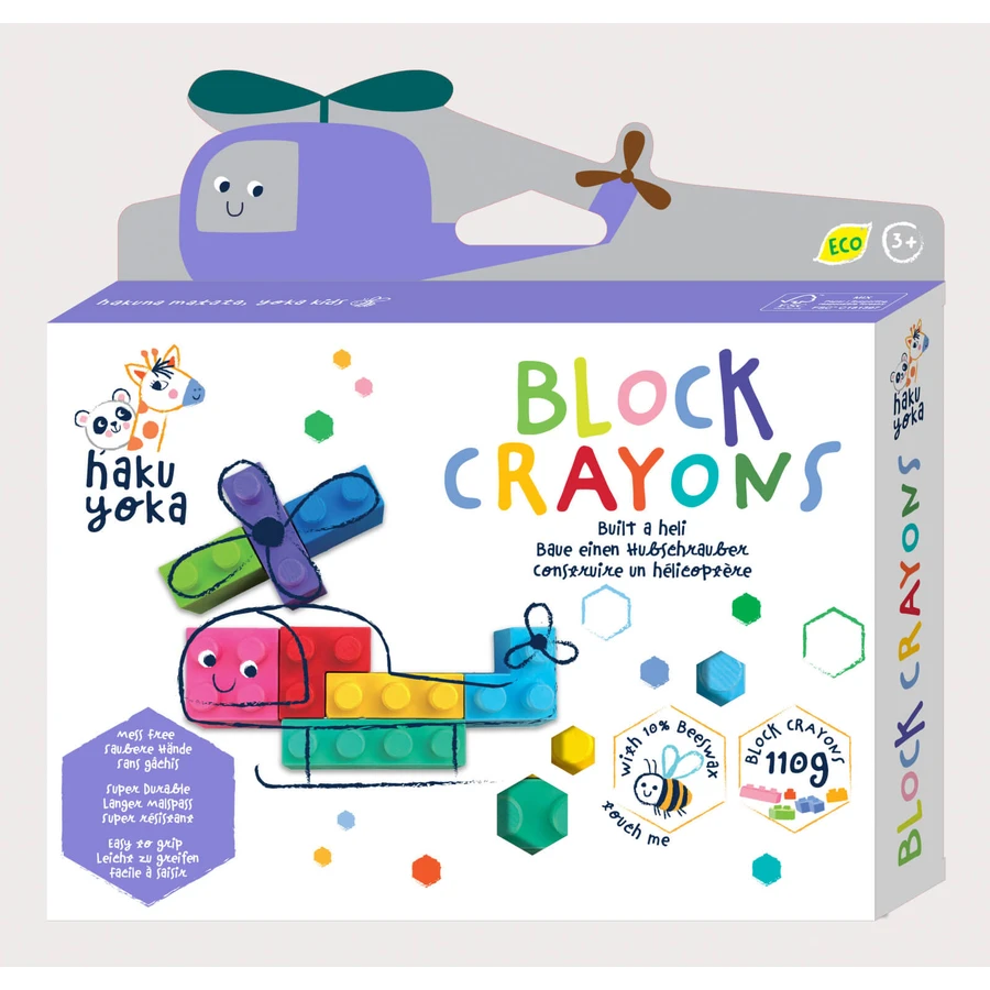 Blocs de craie interconnectables - Elicopter, Haku Yoka