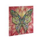 Set creativ cu strasuri, Diamond paint, Canvas Fluture