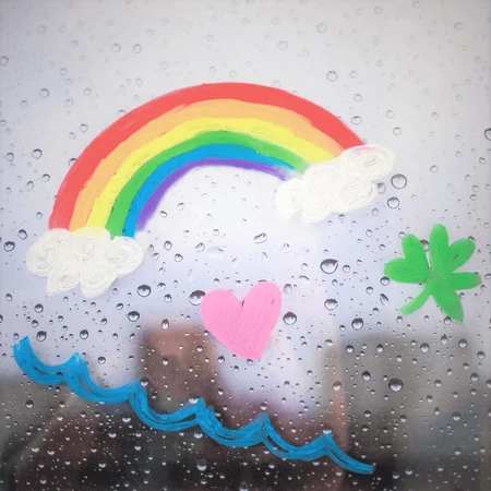 Kredki żelowe do okien i szkła, Rainy Dayz, zestaw 12 zmywalnych kolorów: ceny i cechy