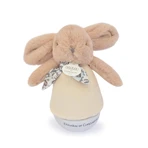 Lampe à réchaud lapin pelucheux de 16 cm, beige