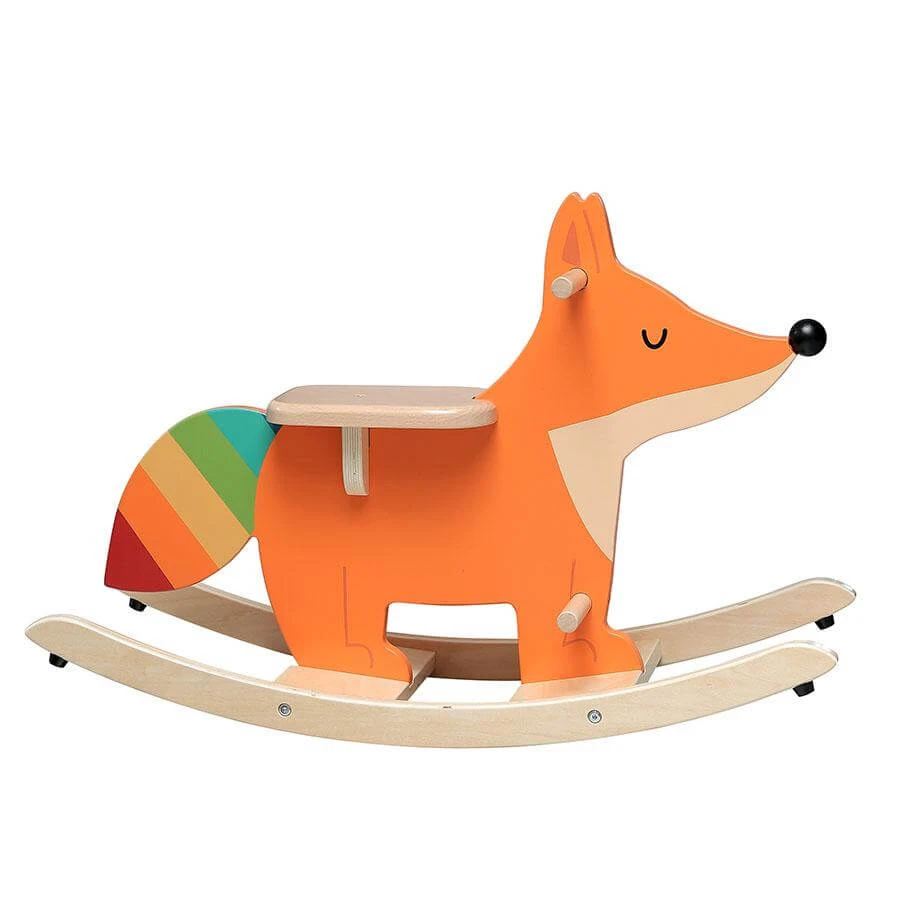 Cavallo a dondolo in legno - Fox design Andy Westface - Vilac