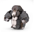 3D geluidspuzzel - Gorilla, bouw 'n' geluid
