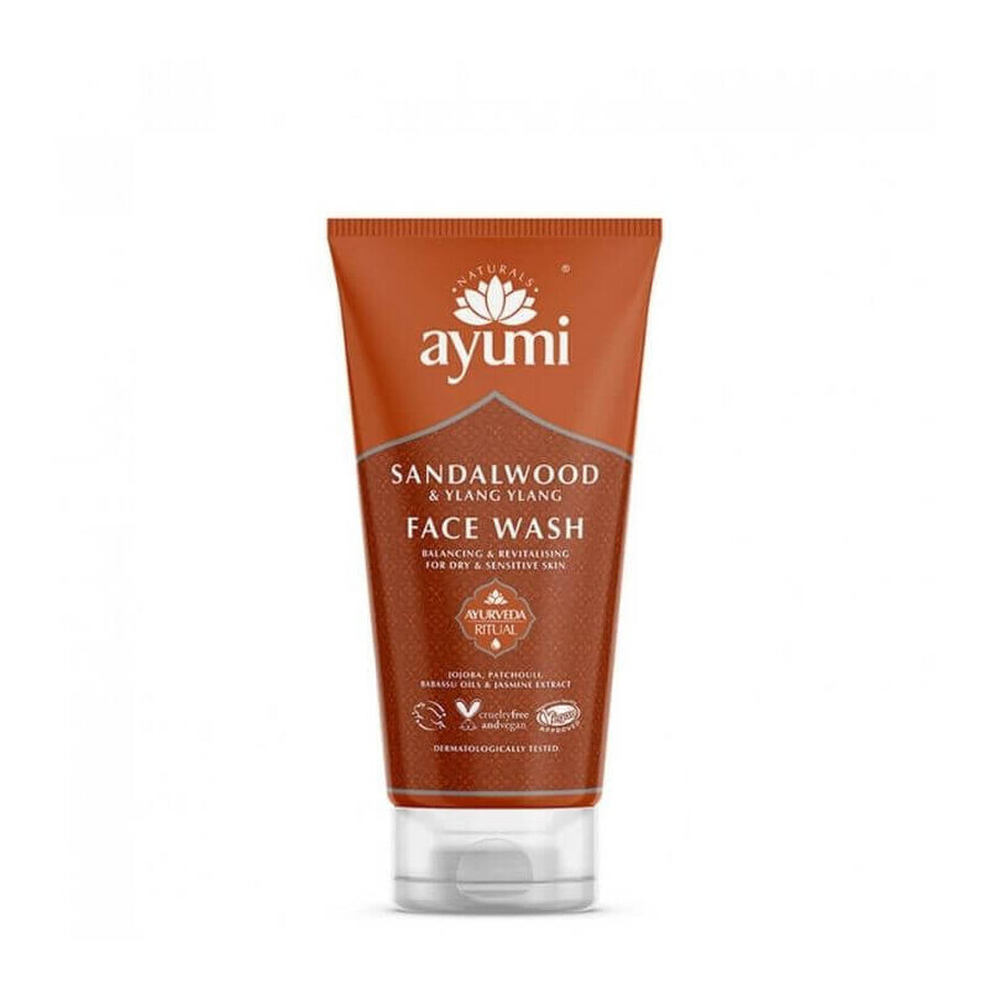 Gel facial cu Lemn de Santal si Ylang Ylang x 150ml, Ayumi