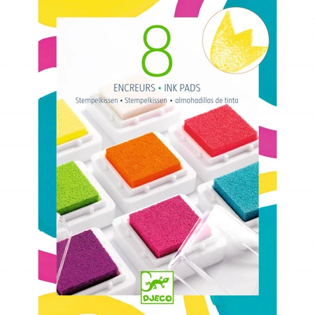 Bunte Stempelkissen, Djeco