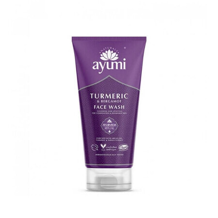 Gel Facial con Cúrcuma y Bergamota x 150ml, Ayumi