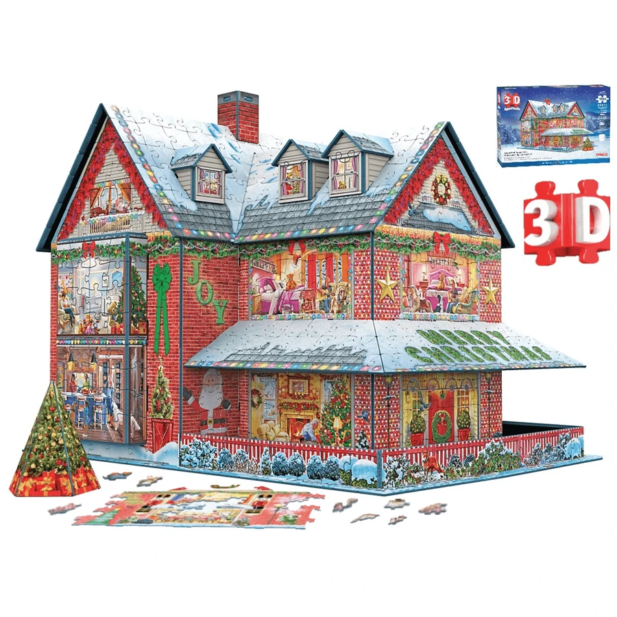 Maison de Noël 3D Puzzle