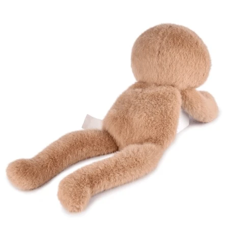 Plüschtier zur Entspannung und zum Stressabbau - Lenes - magnetisch, 30 cm, beige