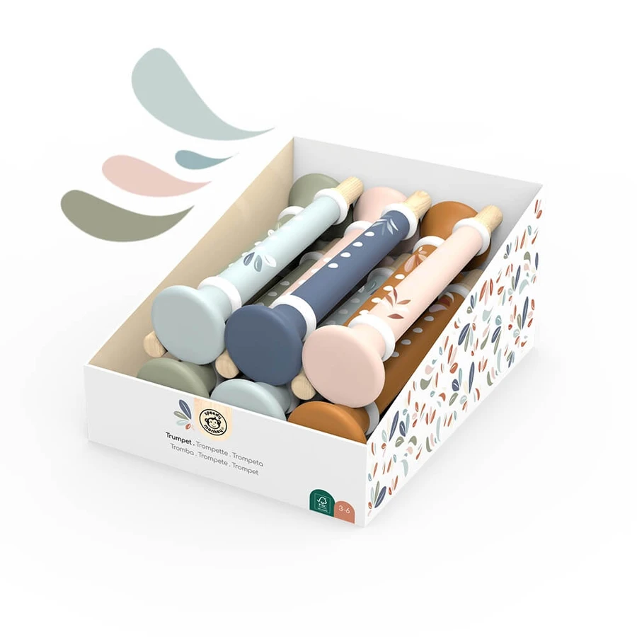 Muziekinstrument Minitrompet voor kinderen, Speedy Monkey