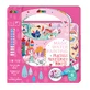 Portable watercolor painting book, stickers and games - Printese
