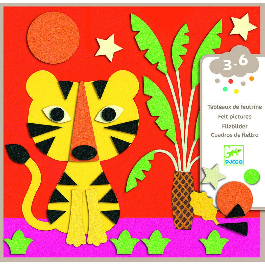Djeco Djeco Nature felt paintings