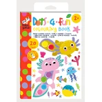 Tarjeta para colorear Dots4Fun - Axolotl