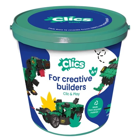 Clics Świat dinozaurów 6 w 1 gra budowlana, Clicstoys: ceny i cechy