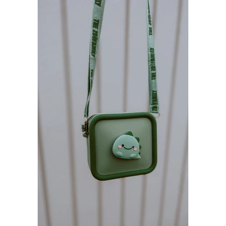 Borsa in silicone per bambini - Dinosauro